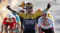 Favorit Roglič opanoval čtvrtou etapu, žlutý dres stále drží Alaphilippe