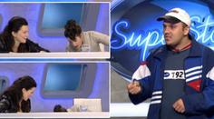 VIDEO: Marta a Klára smíchy pod stolem! Odrovnal je David