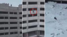 Podomácku dělaný bungee jump nevyšel, dívka se skoro zabila