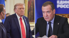 Trump dostal varování z Kremlu. Za pár dní může být Grónsko ruské, vzkázal Medveděv