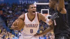 Válec s nulou na dresu zase řádil! Westbrook má 50. triple-double