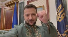 Ukrajinský prezident poděkoval fotbalistům. Dvě hodiny štěstí, popsal