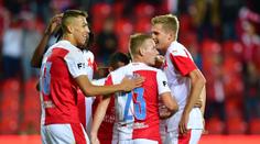 Exhibice Slavie! Sešívaní řádili v Edenu a vstřelili Teplicím pět branek