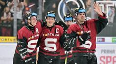 Sparta slaví další výhru a vyhoupla se do čela extraligy. Kladno prohrálo
