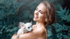 Skvostné snímky Lucie Vondráčkové: Pózuje na pomoc psům bez domova