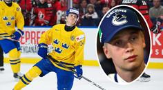 Švédský megatalent míří do NHL: Nahradí ve Vancouveru Sediny?