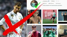 To ještě nikdy neudělal: Ronaldo si smazal profilovku v dresu Realu!