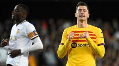 Barcelona opět ztratila. Ve Valencii remizovala a první místo se vzdaluje