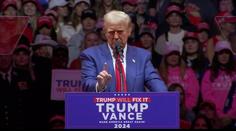 Trumpa přijely do New Yorku podpořit tisíce fanoušků. Nechyběla ani rodina