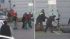Šílená bitka! Ukrajinci a Romové se pobili lopatami a krumpáči