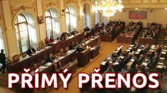 Přímý přenos z jednání Poslanecké sněmovny