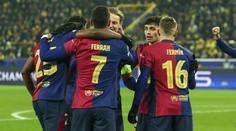 Hráči City v Lize mistrů opět padli a zahrávají si. Barcelona ovládla přestřelku