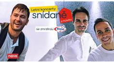 Letní koncert Snídaně s Novou: Slza a Marek Ztracený zahráli živě
