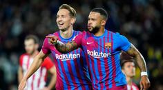 Barcelona rozdrtila Bilbao, Villarreal táhl čtyřmi góly teenager Pino