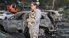 Kyjevem otřásly hlasité exploze. Město hlásí mrtvé a desítky zraněných