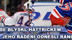 NHL: Lang hattrickem zostudil Lundqvista