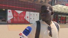 Diouf exkluzivně pro TV Nova: Souček? Skvělý kluk, je jako můj starší brácha