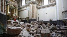 Zemětřesení zničilo slavný kostel! Probudilo i sopku Popocatépetl