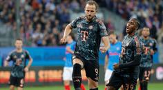 Kane řídil rekordní výhru, dal čtyři góly. Poprvé skóroval Mbappé