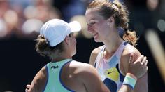 Kvitová Australian Open nevyhraje. Ve čtvrtfinále podlehla Bartyové