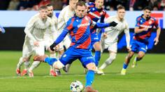 Vydra zahodil penaltu, Sparta v Plzni ztratila v boji o titul