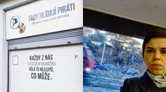 Útok na pirátskou místopředsedkyni Richterovou. Rozmlátili jí okno, řeší to policie