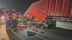 Tragická nehoda na Brněnsku. Řidička nepřežila srážku s kamionem