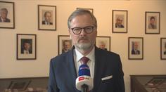 Premiér Fiala: O bitcoinech rozhodl Blažek, nešlo ale o praní peněz