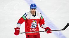 Červenka je zraněný. Na Českých hrách by mohl hrát v celoobličejové masce