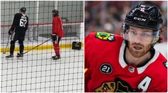 Takhle na to musíš, mladej. Veterán NHL cepuje českého mladíka