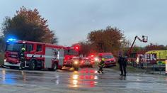 V pražských Stodůlkách vybuchly tlakové lahve. Popáleného muže odvezl vrtulník