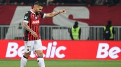Nevýrazní fotbalisté PSG prohráli s Nice. Rozhodl krásný gól Delorta