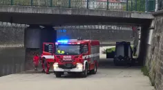 Řeka Radbuza v Plzni vyplavila lidskou hlavu. Policie neví, komu patřila