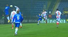 Crvena Zvezda použila proti Slovanu i boží ruku, sudí neměl pochopení