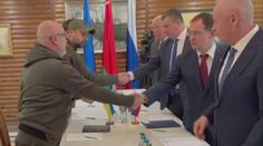 Ukrajinci opět jednali s Rusy o míru. Do úterý si delegace daly pauzu