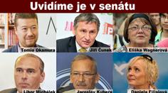 Koho uvidíme v Senátu: Okamuru, Čunka, Michálka či Wágnerovou