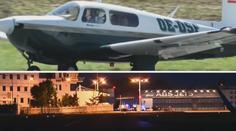 Pilot malého letadla se s dispečery nebavil, bez povolení přistál v Praze