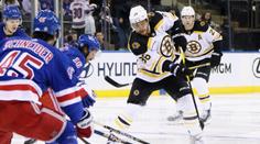 Česká letka z Bostonu řádila a setnula Rangers, Rittich vynuloval Calgary