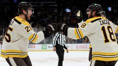 Turbulentních 24 hodin opory Bruins. Narození dítěte, pak gól v play-off