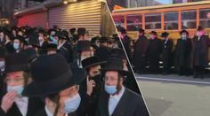 Starosta New Yorku vyhnal židy z pohřbu, kvůli rouškám
