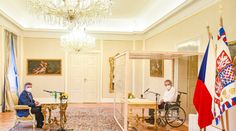 "Nejsem vyšetřovaný," řekl Blažek po schůzce se Zemanem