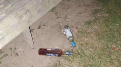 Alkohol a posprejovaná auta. Nezletilí naložili s dnem volna po svém