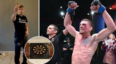 Nová kariéra? UFC zápasník Dvořák propadl šipkám. Plánuje i turnaje