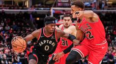 Toronto padlo v obrovské bitvě, Bulls znovu bez bodu. Lakers jsou na čele