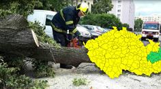 Silné bouřky se prohnaly Českem! ČHMÚ upravil výstrahu