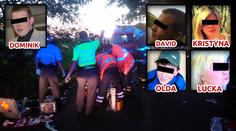 Tři mladí lidé po smrti a policie stále neví, KDO TO AUTO ŘÍDIL