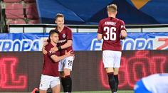 Sparta doma přetlačila Baník. Slavia jede nadále bez porážky