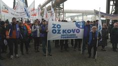 V Ostravě se sešly stovky odborářů. Požadují větší podporu průmyslu a ochranu práce