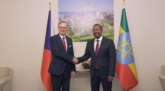 Fiala se vydal do Afriky. V Etiopii jednal s premiérem i ministrem vody