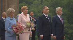 Polský prezident Duda navštívil Prahu. S Pavlem mluvili o obraně i infrastruktuře